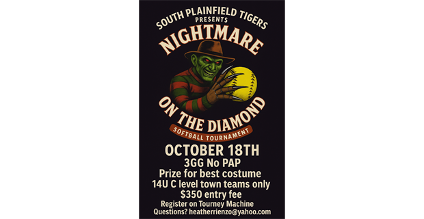 14U South Plainfield Nightmare on the Diamond Tournament