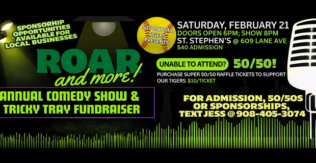 SUPPORT SPPPA at the annual COMEDY SHOW!