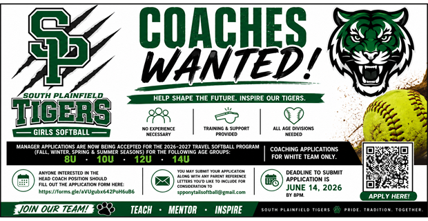 Coach Applications NOW Open